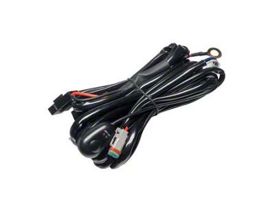 Oracle Switched LED Light Bar Wiring Harness; 2-Pin Deutsch