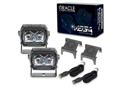 Oracle Vega Series 20W 2 LED Light Pods (Universal; Some Adaptation May Be Required)