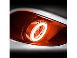 Oracle Waterproof Surface Mount LED Halo Fog Light Kit; Amber (07-14 Tahoe)