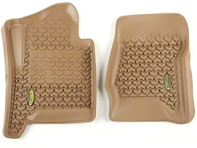 Outland All-Terrain Front Floor Liners; Tan (15-20 Tahoe)