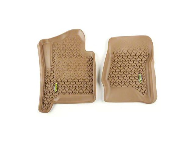 Outland All-Terrain Front Floor Liners; Tan (15-20 Yukon)