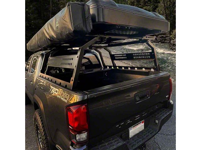 Overland Vehicle Systems Discovery Rack with Side Cargo Plates (01-24 F-150 w/ 5-1/2-Foot Bed)