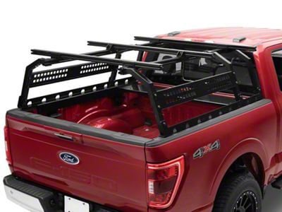 Overland Vehicle Systems Discovery Rack with Side Cargo Plates (01-25 F-150 w/ 5-1/2-Foot Bed)