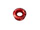 Overland Vehicle Systems 7/16-Inch Soft Shackle and Recovery Ring; Red