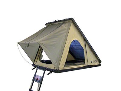 Overland Vehicle Systems LD TMON Clamshell Aluminum Hard Shell Roof Top Tent (Universal; Some Adaptation May Be Required)