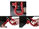 Overland Vehicle Systems 3/4-Inch Recovery Shackle; Red