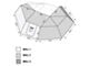 Overland Vehicle Systems Nomadic Awning 270 Side Wall 1, 2 and 3; Driver Side (Universal; Some Adaptation May Be Required)