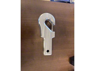 P3 Billet Receiver Hook; Bare Aluminum