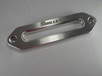 P3 Billet Winch Fairlead; Black Hard Coat