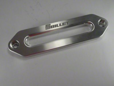 P3 Billet Winch Fairlead; Black Topographic