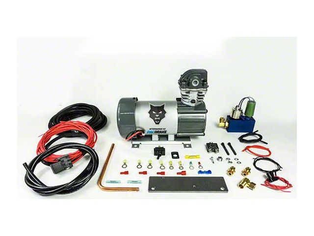 Pacbrake 12V HP625 Series Premium Heavy Duty Air Compressor Kit; Vertical Pump Head