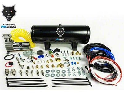 Pacbrake ULTIMATE ALPHA HD PRO Rear Air Spring Suspension Kit with 2.50-Gallon Air Tank (07-10 Sierra 2500 HD)