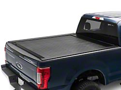 Pace Edwards JackRabbit Retractable Bed Cover with Explorer Rails; Matte Black with ArmorTek Vinyl Deck (17-24 F-350 Super Duty)