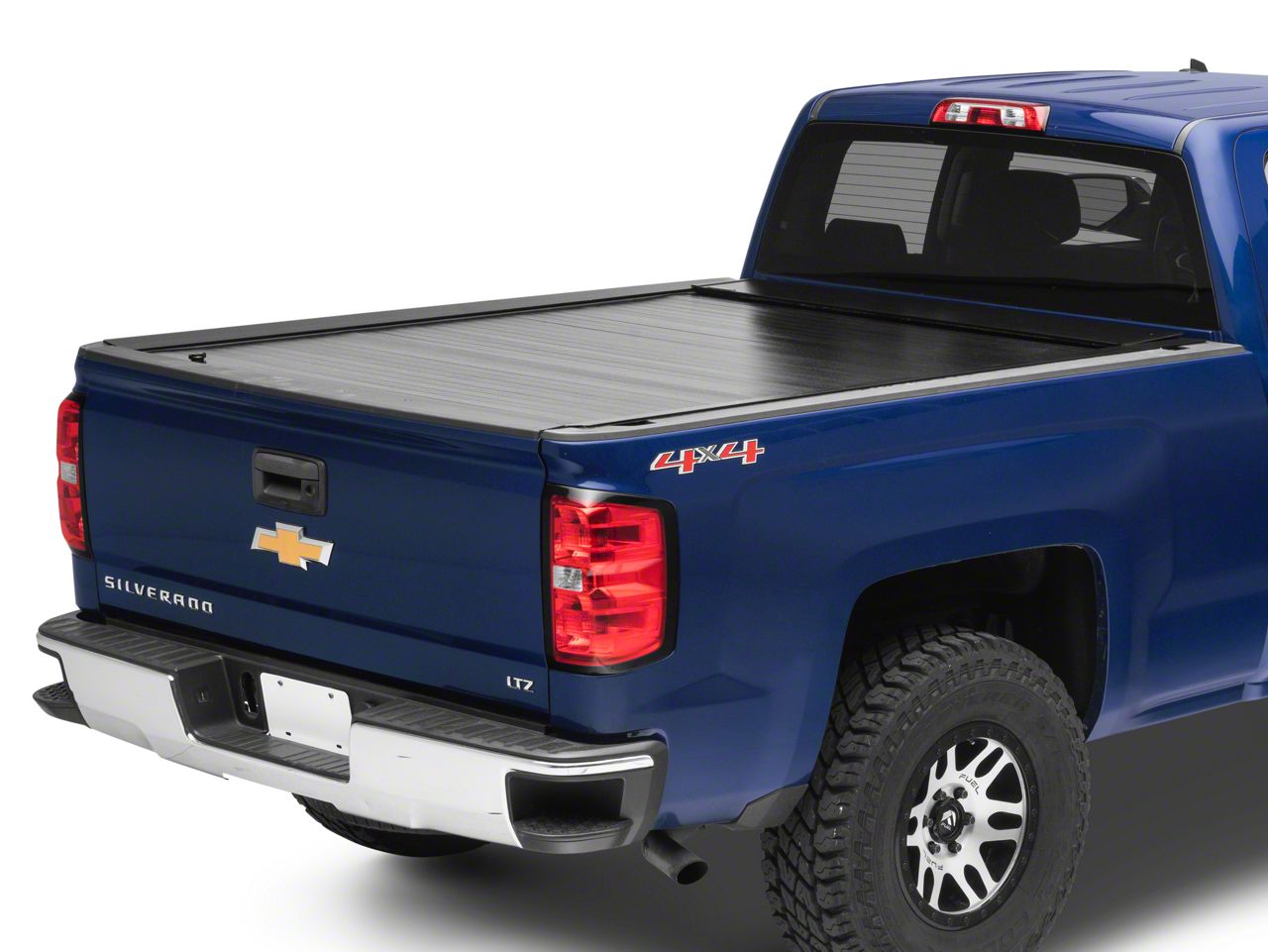 Pace Edwards Silverado 1500 JackRabbit Full Metal Retractable Bed Cover ...