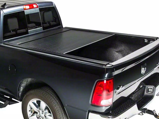 Pace Edwards BedLocker Electric Retractable Bed Cover with Explorer Rails; Gloss Black (03-09 RAM 2500)