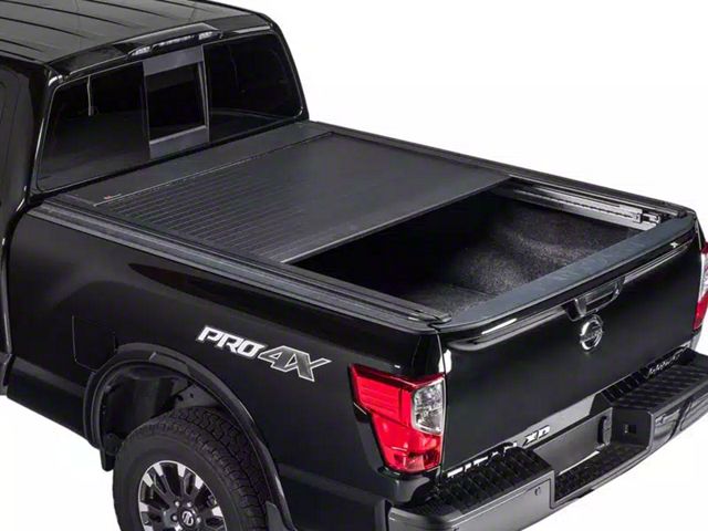 Pace Edwards UltraGroove Electric Retractable Bed Cover; Matte Black (10-24 RAM 3500 w/o RAM Box)