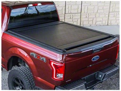 Pace Edwards UltraGroove Retractable Bed Cover; Matte Black (20-22 Sierra 2500 HD w/ 8-Foot Long Box)