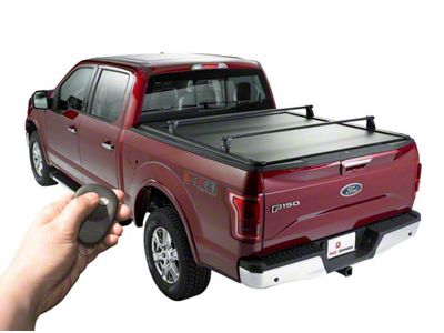 Pace Edwards UltraGroove Electric Retractable Bed Cover; Matte Black (04-14 F-150 Styleside w/ 6-1/2-Foot Bed)