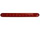 Outback F4 15-Inch Mini LED Light Bar; Red (Universal; Some Adaptation May Be Required)