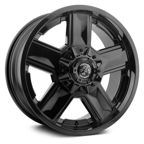 Panther Off Road F-150 577 Gloss Black 6-Lug Wheel; 20x9; 18mm Offset ...