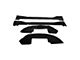 Performance Accessories Gap Guards; Black Polyurethane (04-14 F-150 SuperCab)