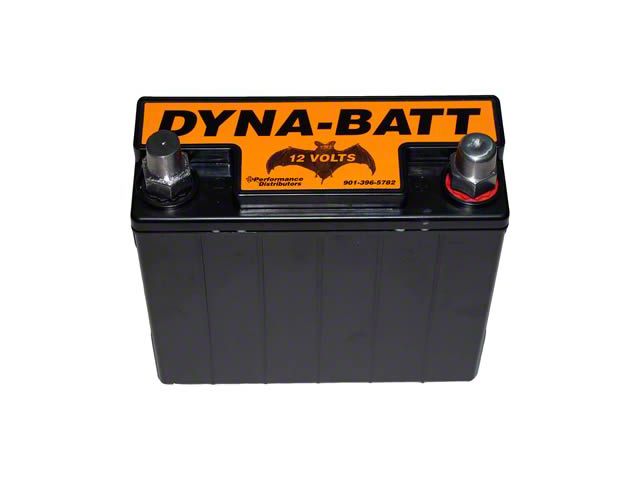 Performance Distributors Dyna-Batt-12 Volt Dry Cell Battery with Top Post Terminals- 8-1 Gauge