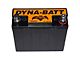 Performance Distributors Dyna-Batt-12 Volt Dry Cell Battery with Top Post Terminals- 8-1 Gauge