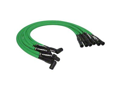 Performance Distributors LiveWires Spark Plug Wires; Green (2003 5.9L RAM 2500)