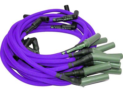 Performance Distributors LiveWires Spark Plug Wires; Purple (2003 5.9L RAM 2500)