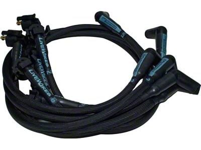 Performance Distributors LiveWires Spark Plug Wires; Black (2003 5.9L RAM 3500)