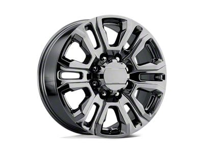 Performance Replicas PR207 Black Chrome 8-Lug Wheel; 20x8.5; 15mm Offset (03-09 RAM 2500)