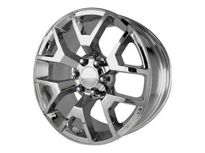 PR150 Chrome 6-Lug Wheel; 22x9; 27mm Offset (07-13 Sierra 1500)