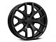 PR169 Matte Black 6-Lug Wheel; 22x9; 28mm Offset (07-13 Sierra 1500)