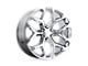 PR176 Chrome 6-Lug Wheel; 26x10; 24mm Offset (07-13 Sierra 1500)