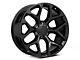 PR176 Gloss Black 6-Lug Wheel; 20x9; 24mm Offset (07-13 Sierra 1500)