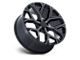 Performance Replicas PR177 Gloss Black Milled 6-Lug Wheel; 26x10; 24mm Offset (07-13 Sierra 1500)