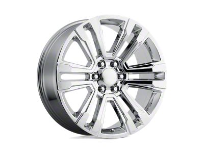 PR182 Chrome 6-Lug Wheel; 26x10; 31mm Offset (07-13 Sierra 1500)