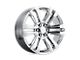 Performance Replicas PR182 Chrome 6-Lug Wheel; 20x9; 24mm Offset (07-13 Sierra 1500)