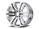 PR182 Chrome 6-Lug Wheel; 22x9; 24mm Offset (07-13 Sierra 1500)