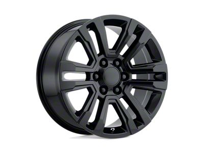 Performance Replicas PR182 Gloss Black 6-Lug Wheel; 26x10; 31mm Offset (07-13 Sierra 1500)