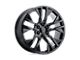 Performance Replicas PR187 Gloss Black 6-Lug Wheel; 22x9; 24mm Offset (07-13 Sierra 1500)