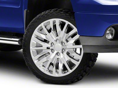 PR198 Chrome 6-Lug Wheel; 26x10; 31mm Offset (07-13 Sierra 1500)