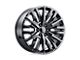 PR198 Gloss Black 6-Lug Wheel; 26x10; 31mm Offset (07-13 Sierra 1500)