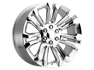 PR205 Chrome 6-Lug Wheel; 22x9; 24mm Offset (07-13 Sierra 1500)