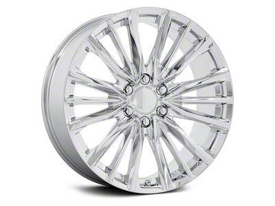 PR223 Chrome 6-Lug Wheel; 26x10; 28mm Offset (07-13 Sierra 1500)