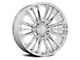 PR223 Chrome 6-Lug Wheel; 26x10; 28mm Offset (07-13 Sierra 1500)