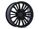 PR223 Gloss Black 6-Lug Wheel; 24x10; 28mm Offset (07-13 Sierra 1500)