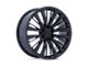 Performance Replicas PR226 Gloss Black 6-Lug Wheel; 22x9; 28mm Offset (07-13 Sierra 1500)