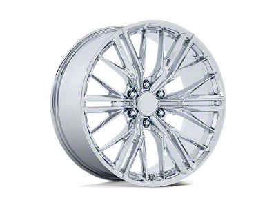 Performance Replicas PR227 Chrome 6-Lug Wheel; 22x9.5; 18mm Offset (07-13 Sierra 1500)