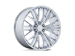 Performance Replicas PR227 Chrome 6-Lug Wheel; 24x10; 24mm Offset (07-13 Sierra 1500)